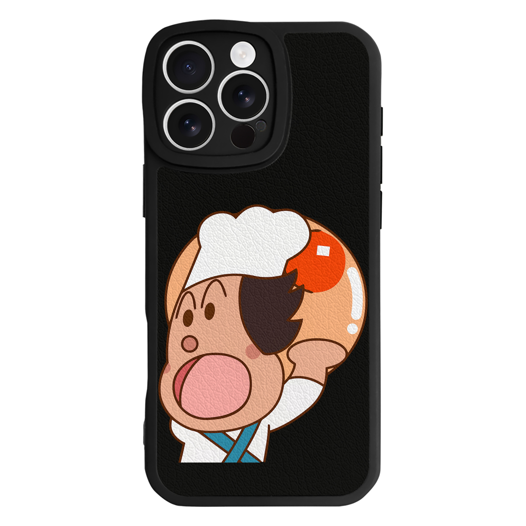 （画像用） アンパンマン Anpanman 【iPhone 16シリーズ対応】シリコンスマホケース（レザー調） 材質：シリコン